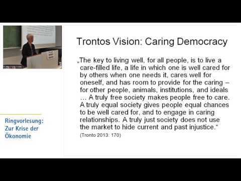 Feministische Ökonomik (Adelheid Biesecker) [Ringvorlesung zur Krise der Ökonomie]