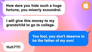 [Apple] Hubby stole his son's money to give all to his nephews. It took me 10 years to get revenge