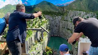 Download lagu Mission Impossible Reckoning TRAIN CRASH, fall from a bridge, behind the scenes with miniatures mp3