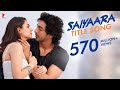 Saiyaara Title Song Ahaan Panday Aneet Padda Tanishk Bagchi Faheem A Arslan N Irshad Kamil