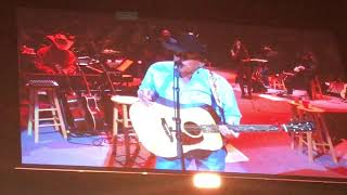 George Strait performing It Just Comes Natural on 4/8/17 at the T-Mobile Arena in Las Vegas.