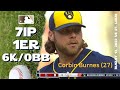 Corbin Burnes Aug 13 2022 MLB Highlights