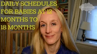 Daily schedules for babies at 12 months to 18 months | CloudMom