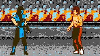 Mortal Kombat "II" (FC · Famicom / NES) unlicensed port | full game completion session 🎮🥋