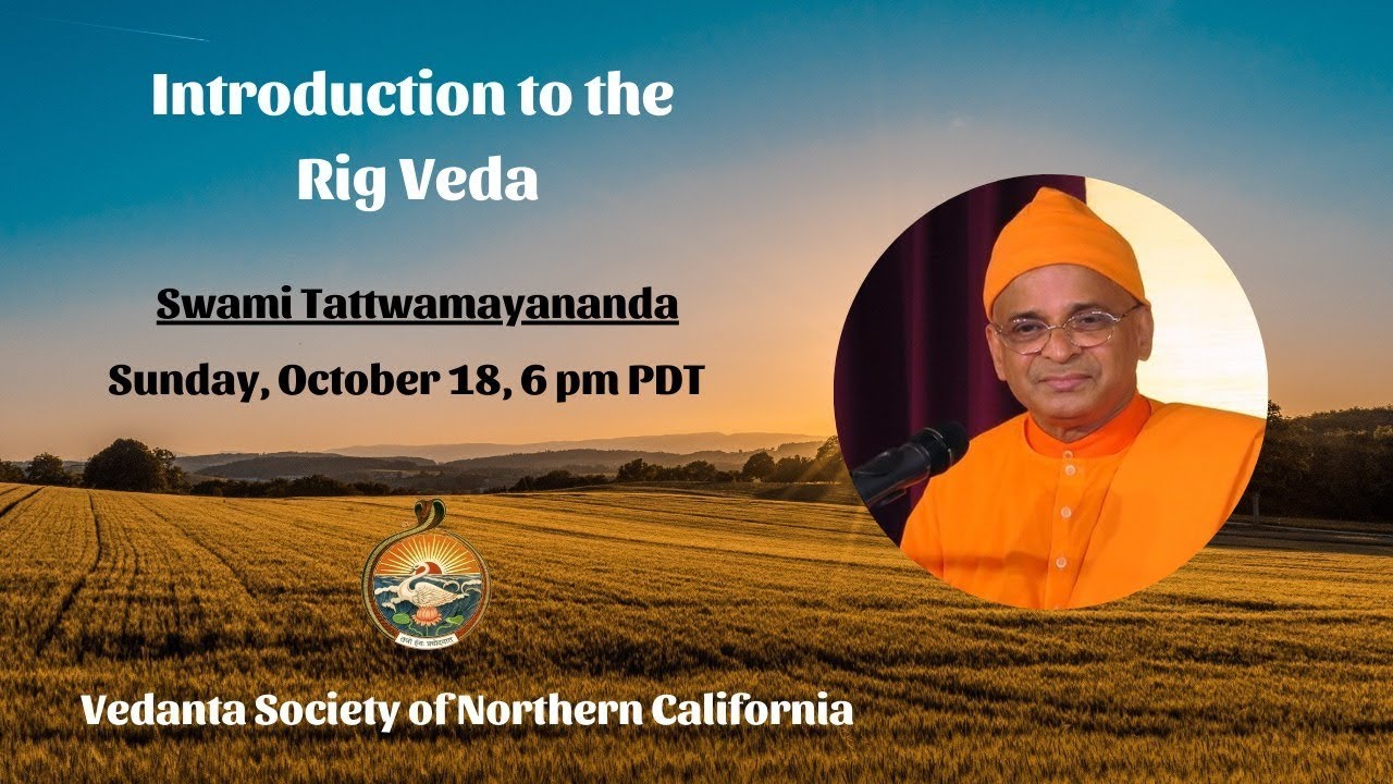Introduction to the Rig Veda | Swami Tattwamayananda