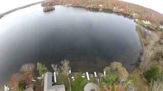 preview picture of video 'Gardner's Lake  Aerial View   from a DJI Phantom 2 Aerial Video System'