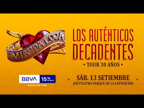 LOS AUTENTICOS DECADENTES en Lima 2025 (Spot)