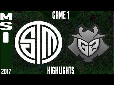 TSM vs G2 Highlights MSI 2017 Day 3 Group Stage - Team Solomid vs G2 Esports Highlights