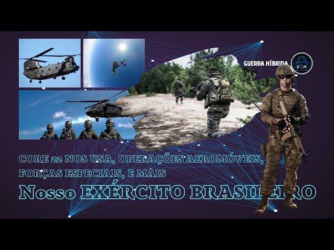 EXÉRCITO BRASILEIRO | CORE 22 EUA, OP AEROMÓVEL, COMBATES, COMANDOS ANFÍBIOS | #shorts #exercito