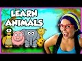 Learn Animal Sounds Learn Animals For Children Animal Game For Kids On Tea Time With Tayla