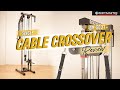 Single Cable Crossover BM-5001 BODYMASTER, Best Home Cable Workout
