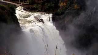 preview picture of video 'Snoqualmie Falls, November 2014'