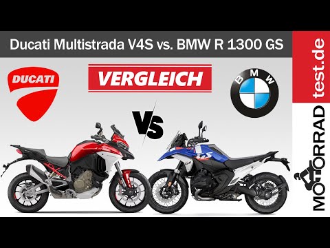 Vergleich BMW R 1300 GS vs. Ducati Multistrada V4S