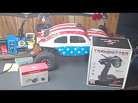 New Hobbywing 1080 And Dumbo Rc Transmitter and Receiver