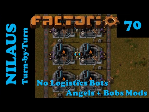 Factorio S6E70 - Filtering Mineral Sludge to Tungsten and Gold