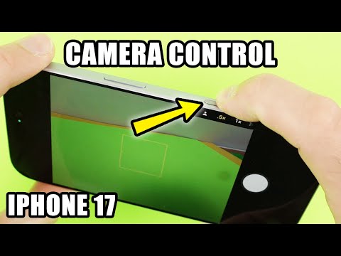 iPhone 17 / Pro : How to Use the Camera Control Button