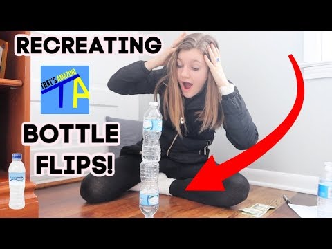 RECREATING THAT'S AMAZING'S BOTTLE FLIPS in 20 MINUTES! | Match Up