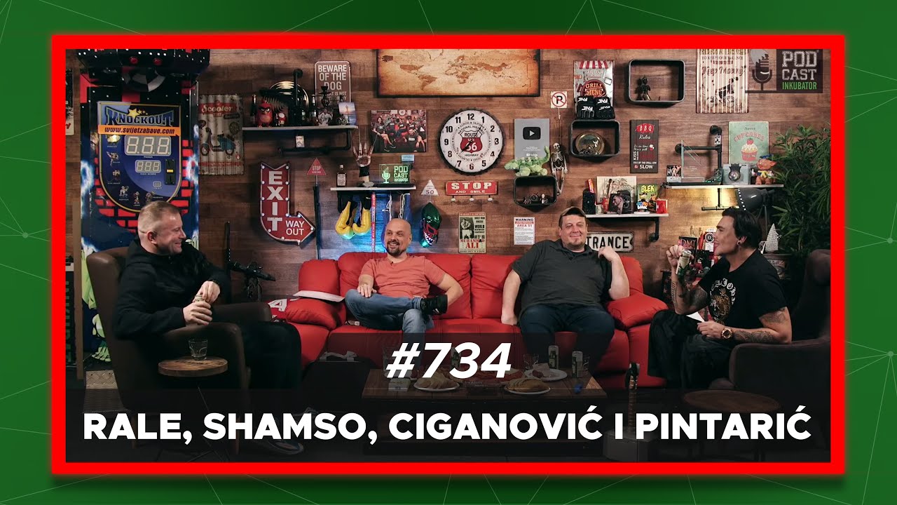 Podcast Inkubator #734 - Rale, Shamso, Ciganović i Pintarić