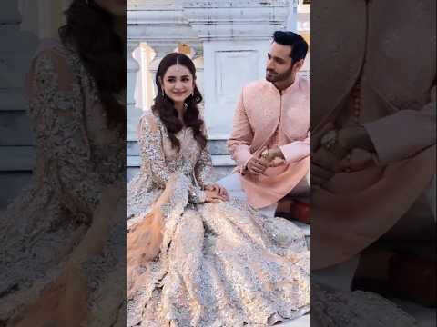 Wahaj Ali And Yumna Zaidi Shooting Day 😍❤️ #wahajali #yumnazaidi #wedding #foryou #trending #viral