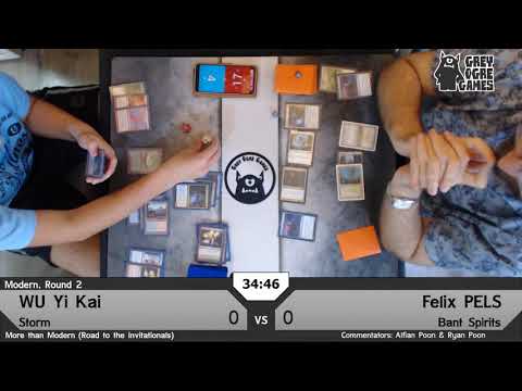 20190710 More than Modern Round 2 Storm vs Bant Spirits