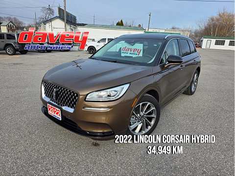 2022 Lincoln Corsair Grand Touring AWD in Brown for sale at Davey Auto Sales Oshawa South in Oshawa, ON