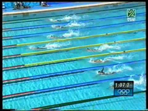 4x100 freestyle relay men Final. Athens 2004