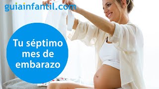Tu séptimo mes de embarazo | Así crece tu bebé, así cambia tu cuerpo 🤰