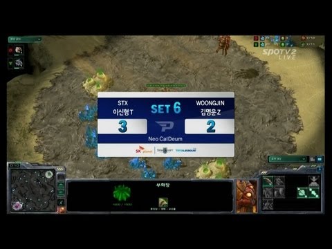SPL [01.21] STX vs Woongjin 6set / Neo Caldeum - Starcraft 2,esportstv