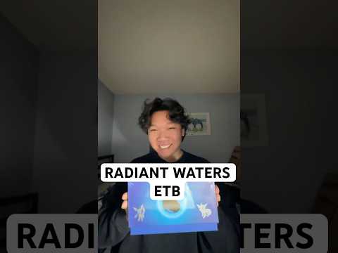 Ънбоксинг видеа Покемон ETB Radiant Energy Water
