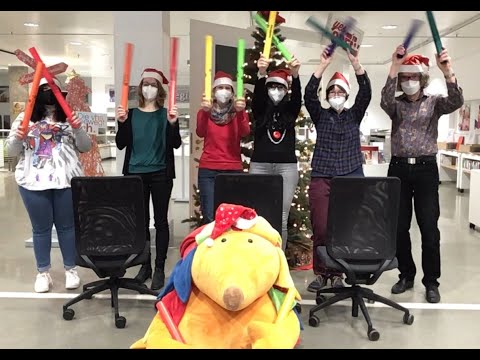 Wann kommt der Weihnachtsmann? - Leihinstrumente in der RW21 Stadtbibliothek Bayreuth