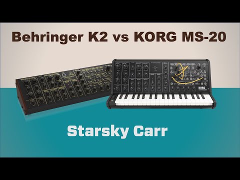 Behringer K2  vs Korg MS20 // the definitive comparison