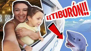 PASEO en BARCO con ¡UN TIBURÓN! 🦈 // Vacaciones en FAMILIA