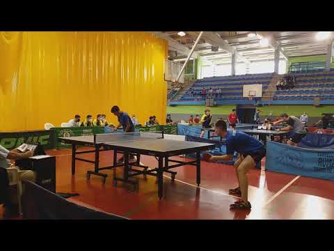 Ascenso 2a 230521 Robert Sabadis vs Alejandro Gomez Tenis de Mesa San Juan de Aznalfarache SEVILLA