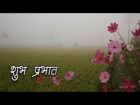 good morning // shubh prabhat wishes  // hindi  no.6