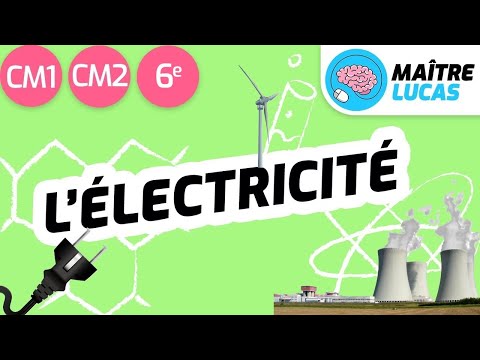 L'électricité CM1 - CM2 - 6ème - Cycle 3 - Sciences - Questionner le monde