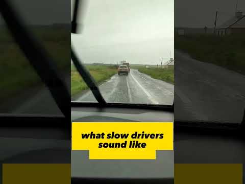 What slow drivers sound like #tractor #road #irish #ireland #slow #drive #driver #stuck #help #limbo