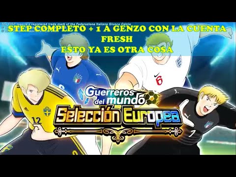 Captain Tsubasa Dream Team. Step Completo Europeos con la Cuenta Fresh. Esto ya es otra cosa...