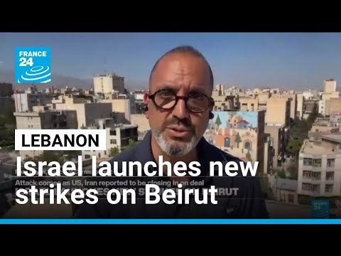Israeli military strikes Beirut suburbs in the lead-up to anticipated US-Iran deal