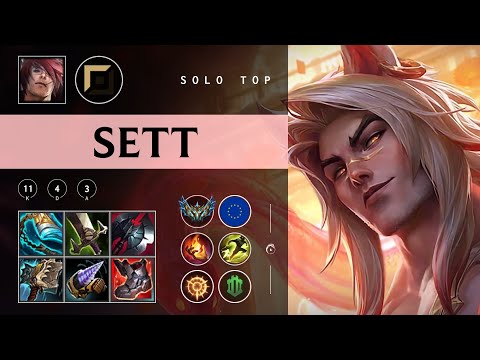 Sett Top vs Aatrox - EUW Challenger Patch 25.22