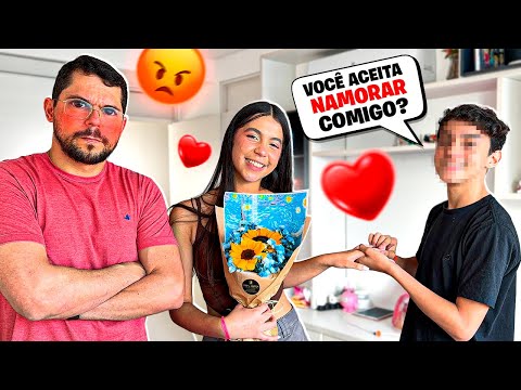 Sarah got asked to be someone's girlfriend! * Will her dad allow it?