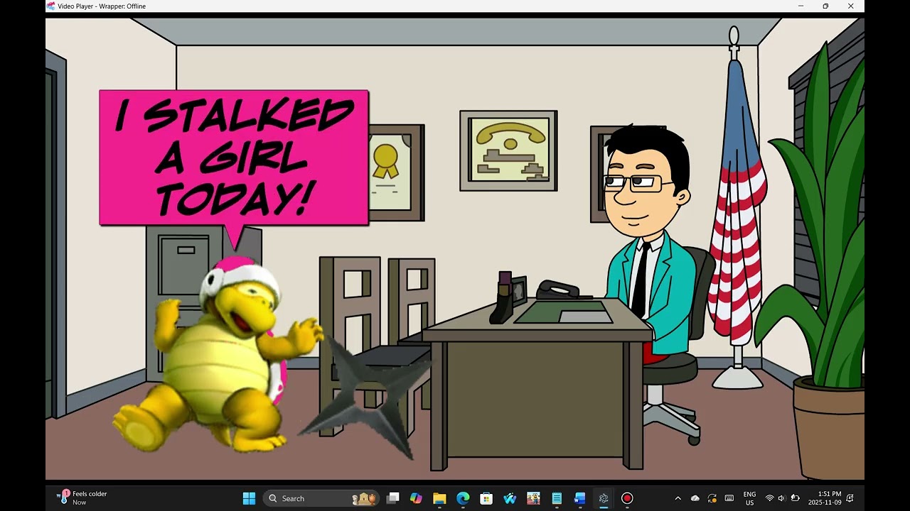 Ninja Bro Stalks a Girl/Grounded (Reuploaded)