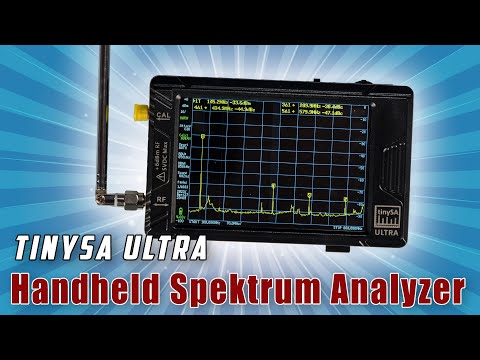 TinySA Ultra 📉 Handheld Spektrumanalysator bis 6GHz