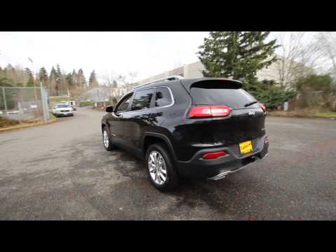 2015 Jeep Cherokee Limited | Black Crystal | FW601818 | Redmond | Seattle