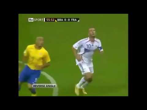 Zinedine Zidane vs. Brazil 2006 World Cup