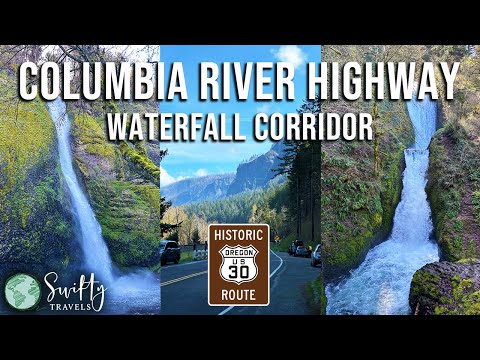 Columbia River Gorge Waterfalls & the Historic Highway- Waterfall Corridor and Vista Point!