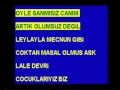 Sibel Can Lale Devri Karaoke 