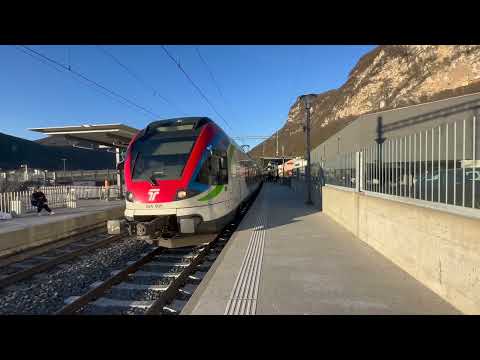 S10 25775 in partenza da Mendrisio San Martino