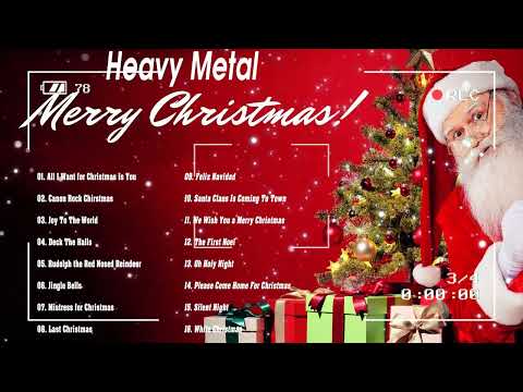 Metal Christmas Songs 2023 2024 || Best Rock Christmas Songs Playlist