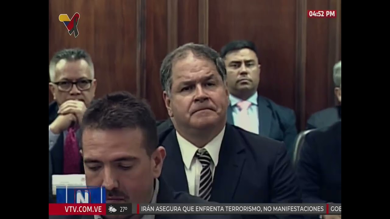 Jorge Rodríguez y Luis Florido en la Asamblea Nacional sobre presos liberados, 13 enero 2026