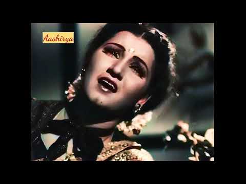 Mere Bachpan Ke Saathi|Color song|Anmol Ghadi(1949)|Noor Jehan